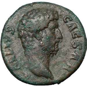 AELIUS Roman Caesar 137AD RARE Ancient Roman Coin SPES Goddess of HOPE
