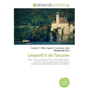 de Toscane (French Edition) (9786134001915) Frederic P. Miller, Agnes 