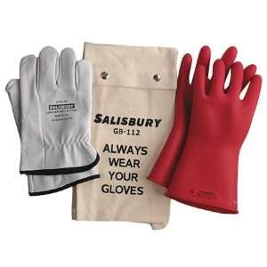  SALISBURY GK011R/10 Glove Kit,Red,Size 10