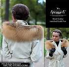 NEW ARKTIKA TM Ranched GOLD fox Fur Hat Ushanka Russian