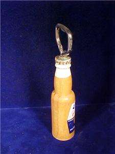 Vintage CORONA Beer Bottle Opener Wood NR  