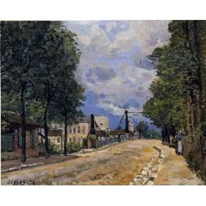 FRAMED oil paintings   Alfred Sisley   24 x 20 inches   The Road from 