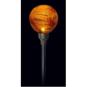  Decorative Solar Lighted Flower Stake   Red Globe Patio 