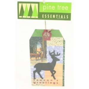 Pine Tree Essentials Deer Gift Tag Ornament Case Pack 24