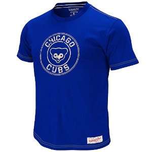  Chicago Cubs On Deck Circle T Shirt by Mitchell & Ness 