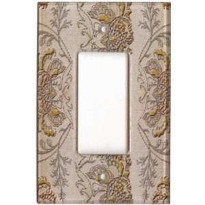   Switch Plate   Embroidery Single Rocker (Decora) Switch Home