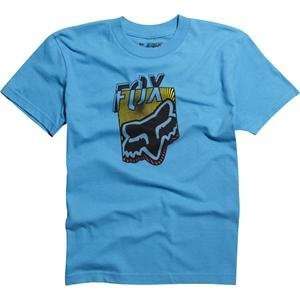  Fox Racing Youth Only Dedicate T Shirt   X Large/Electric 