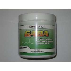  LiveLong GABA (gamma aminobutyric acid) 100g Health 