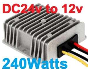 DC/DC Converter Regulator 24V Step down to 12V 240W 20A  
