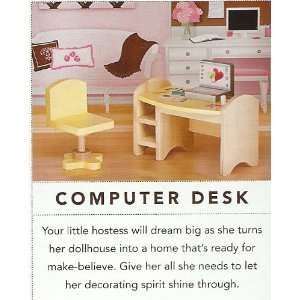  Play Wonder® Computer Desk with Laptop Toys & Games