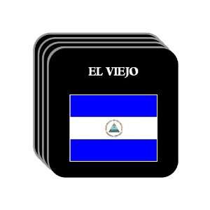  Nicaragua   EL VIEJO Set of 4 Mini Mousepad Coasters 