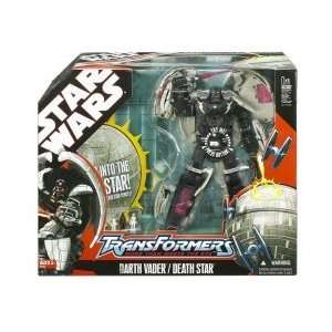  Darth Vader/death Star Star Wars Transformer Toy by Hasbro 