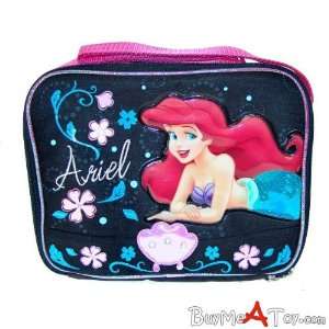  Ariel Little Mermaid Insulated Lunch Box Bag w/ Bottle 