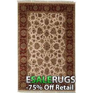  6 2 x 9 5 Agra Hand Knotted Oriental rug