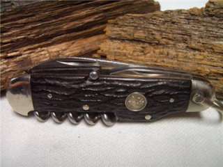 Vintage Boker Cattlemans Tree Brand Rare Cowboys Knife  