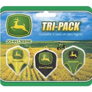  Dart World John Deere 3 Pack of Flights