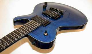 Dean DECEIVER Flam Top Trans Blue Electric Guitar,EMGs  