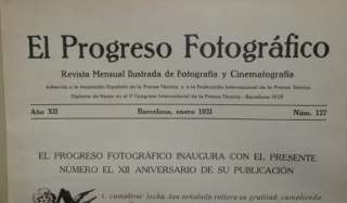 Rodolfo Namias   El Progreso Fotografico   HC 1st NR  