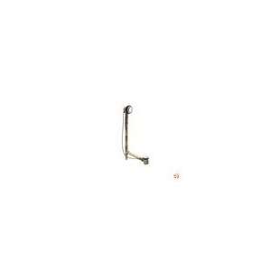 Clearflo K 7116 G Closing Overflow Bath Cable Drain, Brushed Chrome