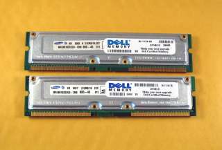 Dell Dimension 8250 8200 1GB Memory 2x512 RDRAM Genuine  