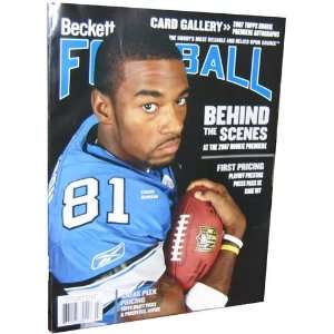  Magazine   Beckett Football   2007 July   Vol. 19 No. 7 