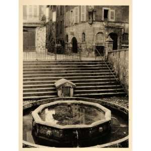  1927 Fountain Villefranche de Rouergue France Hurlimann 