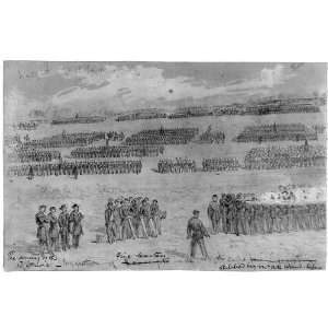  Execution of five deserters in the 5th Corps