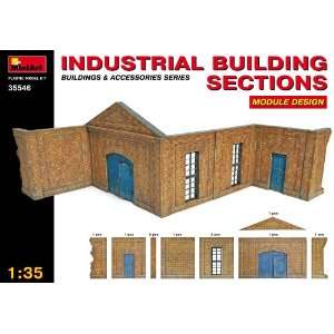    1/35 Industrial Building Section, Module Design Toys & Games