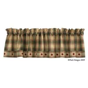  Park Designs Orchard Red Apples Country Valance