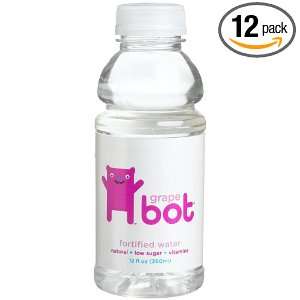 Bot Grape Fortified Water, 12 Ounce Bottles (Pack of 12)  