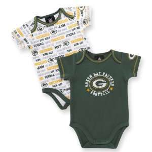 NFL Green Bay Packers Two Pack Bodysuits  Sports 