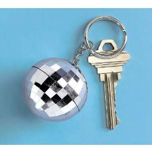  Disco Ball Key Tag 1.5 Inches Dozen Toys & Games