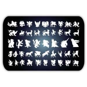 Mythical Creatures car bumper sticker decal 6 x 4