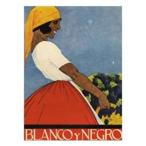  Blanco y Negro, Magazine Cover, Spain, 1923 Giclee Poster 