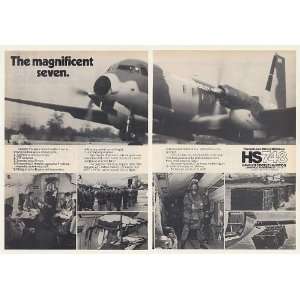   HS 748 Military Aircraft 2 Page Print Ad (49193)