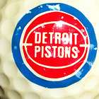 Vintage Detroit Pistons Logo on Top Flite XL Golf Ball Very Nice 