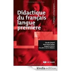 Didactique du français langue première (Pratiques pédagogiques 