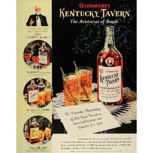   Tavern Bourbon Whiskey Bond   Original Print Ad