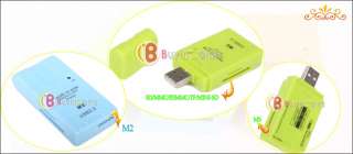 USB 2.0 High Speed Multi In One Memory Card Reader  