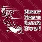 Alabama Fan HONEY BADGER T SHIRT Funny College Football Tailgate Tee 