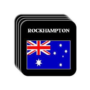  Australia   ROCKHAMPTON Set of 4 Mini Mousepad Coasters 