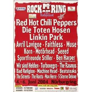  ROCK AM RING & IM PARK   Gesamtplakat 2004   CONCERT 