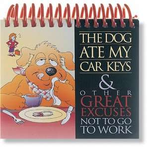    Perpetual Calendar the Dog Ate My Car Keys