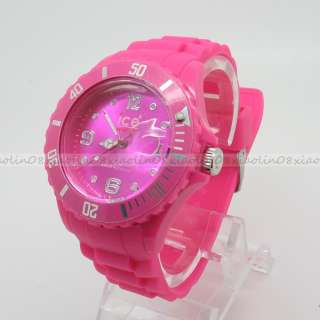   DATE Unisex Jelly Candy Sports Dial Quartz 13 colors for choose  