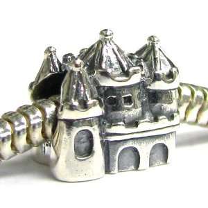   Castle Bead For Pandora Troll Biagi Chamilia European Charm Bracelets