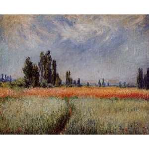   Inch, painting name Field of Corn, by Monet Claude