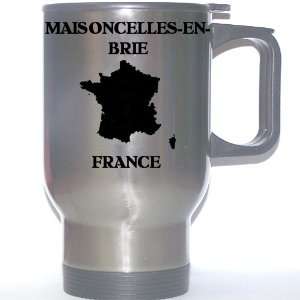  France   MAISONCELLES EN BRIE Stainless Steel Mug 