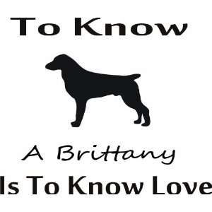  To know brittany   Removeavle Vinyl Wall Decal   Selected 