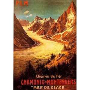  Chemin De Fer Chamonix Montenvers    Print