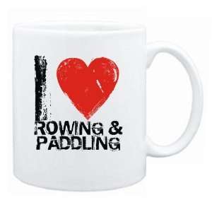  New  I Love Rowing And Paddling  Mug Sports